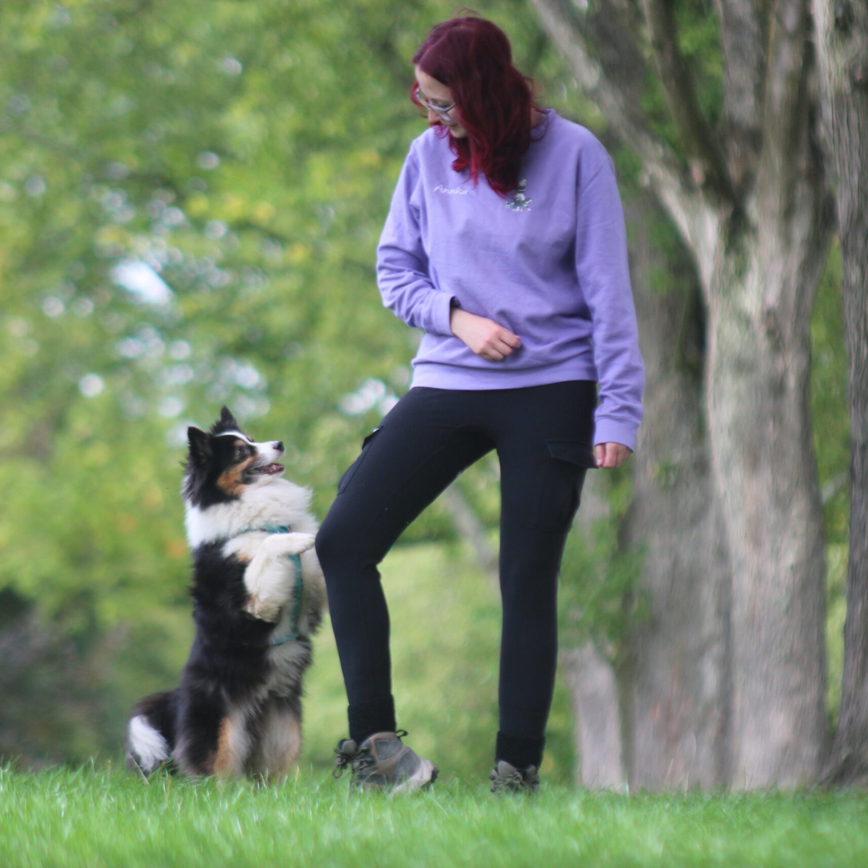 Annka Dogwalkerin bei der Hundeschule Solinger Pfoten